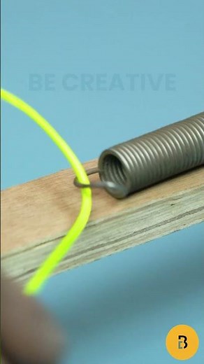 Spring Into Action: How To Mount A Spring With Rope Or Thread