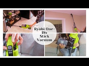 Ryobi One+ 18V Stick Vacuum Review and Demo | Setup, Cleaning & Maintenance