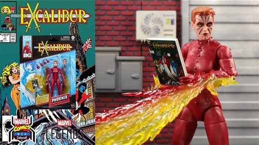 Marvel Legends 凤凰女 瑞秋·萨默斯 Mini Comic Wave 2 X-Men Excalibur #1 Comic