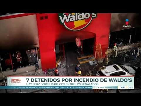 Van 7 detenidos por el incendio de Waldo's en Sonora | Noticias con Crystal Mendivil