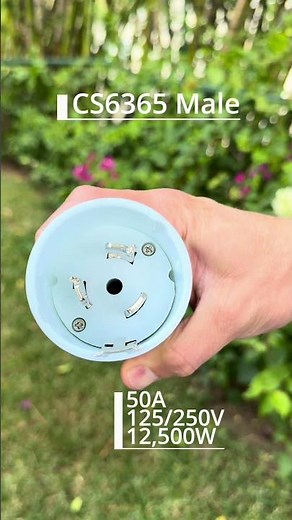 50A Twist Lock RV Plugs | Secure Generator Connection