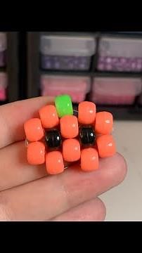 Mini Kandi Pumpkin | TikTok Kandi Tutorial