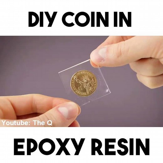 How to cast coin into resin! :o :o (Youtube: The Q) | Viral Vault
