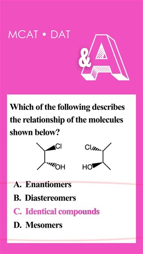 Trick for Enantiomers vs Diastereomers vs Identical Questions
