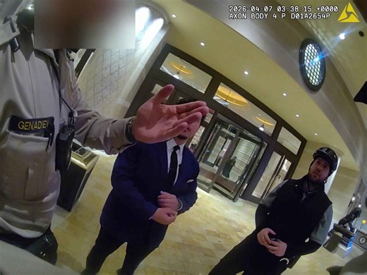 Full video: Body cam shows arrest at Wynn buffet