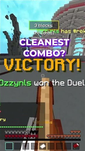 The cleanest 1.8.9 combo you'll see today 💎 #minecraftpvp