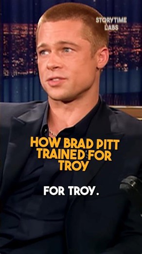 This is how Brad Pitt trained for Troy #storytime #bradpitt #training #troy
