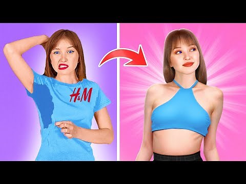 GENIUS TRANSFORMATIONS || Clothing DIY Hacks And Simple Beauty Tricks by 123 GO! Planet