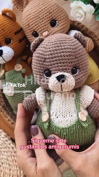 Amigurumis para bebés paso a paso 🐯