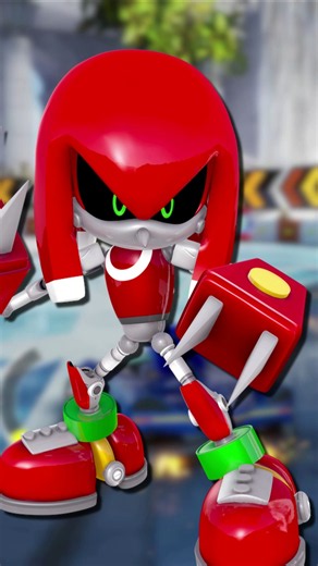 Metal Knuckles Vs Knuckles Sonic Playset Revealed