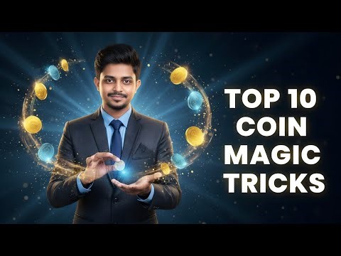 Best 10 Coin Tricks for Beginners | Simple But IMPOSSIBLE Magic