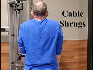 Cable Shrugs
