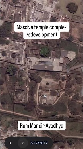 Ram Mandir Ayodhya From Space 🔥 | India’s Biggest Temple Project