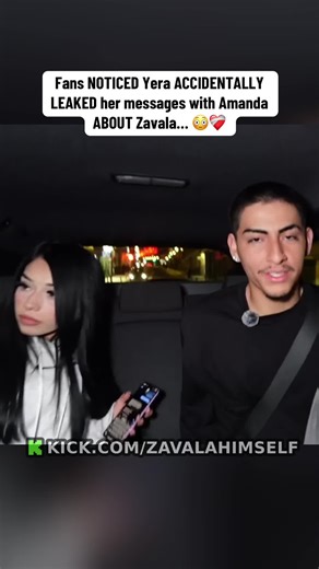Fans NOTICED Yera ACCIDENTALLY LEAKED her messages with Amanda ABOUT Zavala… 😳❤️‍🩹#zavala #zavalahimself #amandasolis #yera #fyp