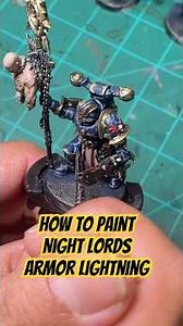 QUICK and EASY Night Lords Lightning #warhammer40k #warhammer #nightlords #warhammer40000