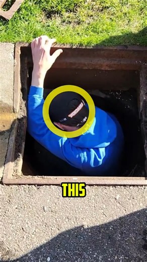 real life superhero saves 11 ducklings from storm drain 🦆