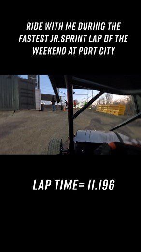 Fastest Jr. Sprint lap of the weekend at Port City Raceway in Tulsa, OK. | Maggie and Stetson Stroup- Time DC Racing