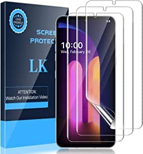 Amazon.com: LK 3 Pack Screen Protector Compatible with LG V60/LG V60 ThinQ 5G, Flexible Film, HD Clear, Bubble Free, Case Friendly : Cell Phones & Accessories