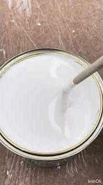 Painting and decorating paint mixing Leyland trade satin Fast Drying