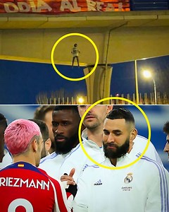 La réaction de Vinícius au mannequin pendu à son effigie montre à quel point il est fort, la réaction bizarre de Benzema quand il voit Griezmann 👀 | Oh My Goal - France