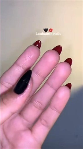 Black & Red Nails #BlackAndRedNails #RedNails #BlackNails #NailArt #NailDesign #NailInspo #NailIdeas