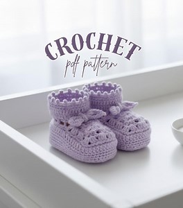 Easy Baby Booties Pattern PDF Crochet or Knitting Pattern for Beginners Handmade Baby Gift Idea Digital Download DIY Craft Tutorial - Etsy UK