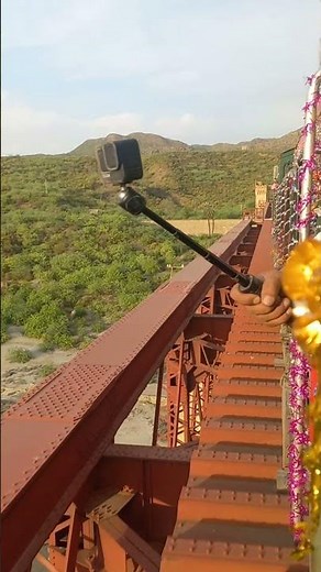 Live view from new train crossing Attock bridge awesome train journey on first day #live #attock #yt