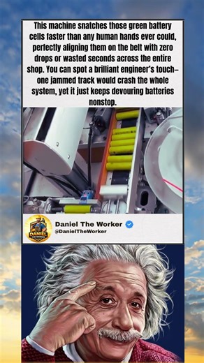 ROBOT SNATCHES GREEN BATTERY CELLS FLAWLESSLY