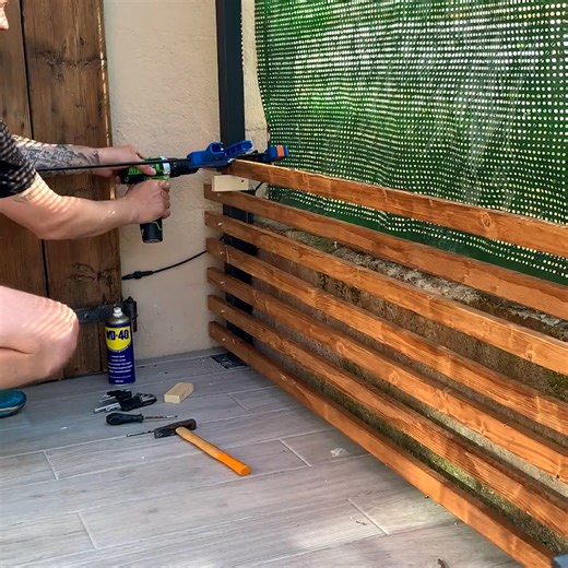 651K views · 1.4K reactions | DIY Horizontal Wooden Wall for the Garden | DIY & Crafts | Facebook