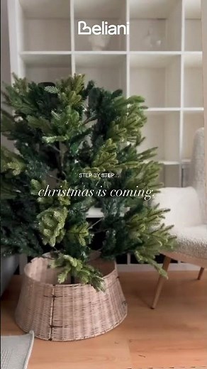 Step by step Christmas Tree 🌲 Assamble 🎄 Artificial Tree Set Up from Beliani