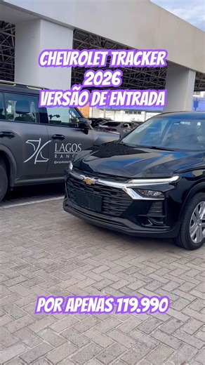 For just 119,990 - Chevrolet Tracker AT 2026 - entry-level version #shorts