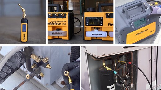 81 reactions | Recover, evacuate and charge faster and with confidence on every job with a powerhouse tool lineup! Best practices start with best-in-class tools and Fieldpiece has you covered with premium hoses, valve core removal tools, recovery machines, vacuum pumps, vacuum gauges and more! https://www.fieldpiece.com/products/ #hvac #hvacr #hvacrlife #hvacrtech #fieldpiece | Fieldpiece Instruments | Facebook