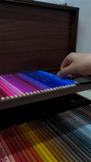 120 Color Polychromos ColorPencils!✨️🎨#shorts #polychromos #art #satisfying #satisfyingvideo