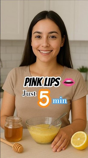 How to Get Soft & Pink Lips Naturally | Dry Lips Home Remedy | Lip Care Routine at Home #beautytips