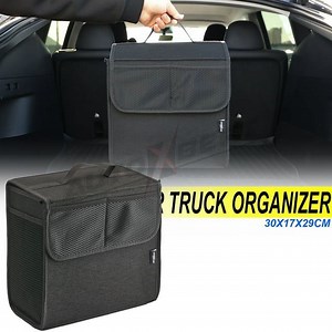 XUKEY Car Felt Rear Trunk Boot Storage Box Foldable Bag Cargo Universal Organizer Bin - Walmart.com