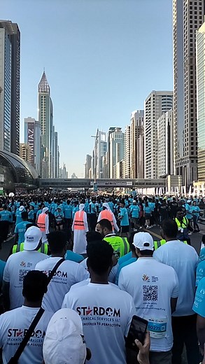 Enjoying #DubaiRun | Hazid Mohammed