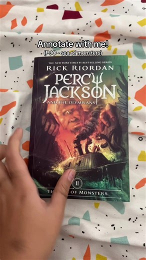 Annotating Books: A Journey Through PJO's Sea of Monsters