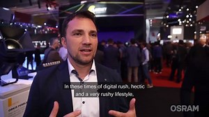 “Feeling the vibe is becoming more and more important, nowadays!” says Marcus Graser, designated CEO of Claypaky. In the Eurovision Song Contest interview he reveals what role light plays. #FeelTheVibe | ams OSRAM