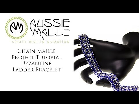 Chain Maille Tutorial - Byzantine Ladder Bracelet