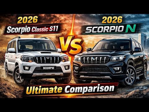 2026 Mahindra Scorpio Classic s11 VS Mahindra Scorpio N | Ultimate comparison 🔥