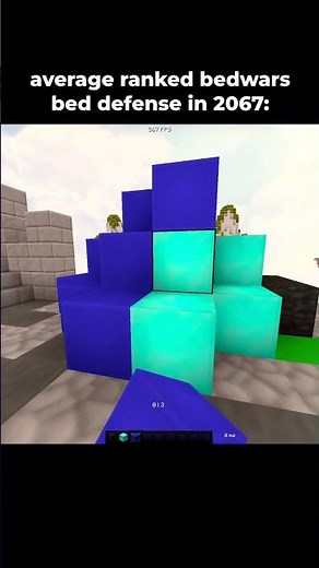Ranked Bedwars Defense Moment