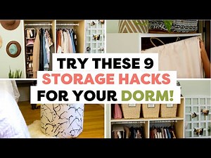 You Need to Try These Dorm Storage Hacks & DIYs | 9 Storage Hacks & DIYs
