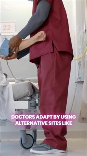 How to Measure Blood Pressure Without Arms or Legs😱#BloodPressure #MedicalTips #PatientCare #usa