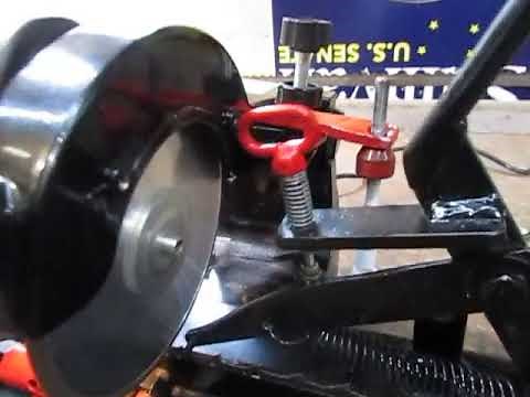 DIY Bandsaw sharpener modifications Fast easy build cheap and effective Part 3
