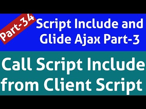 How to call script include from client script | script include and glideajax in servicenow