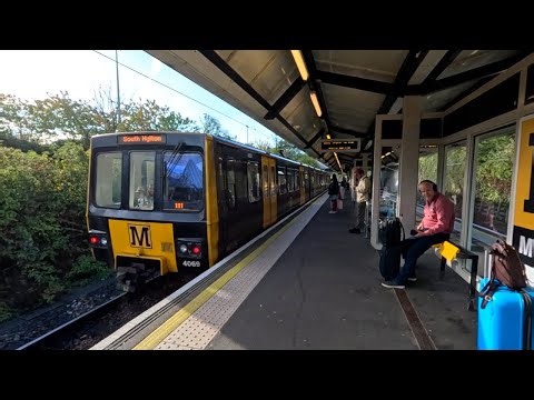 Tyne & Wear Metro - Metrocar 4069 pulling into Airport Station | 30/08/25
