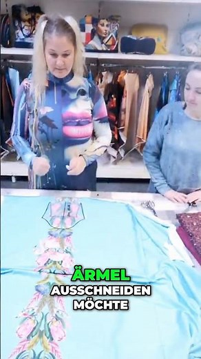 Ärmel richtig zuschneiden
