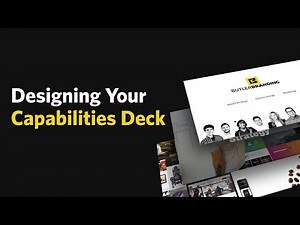How To Create Your Agency’s Capabilities Deck