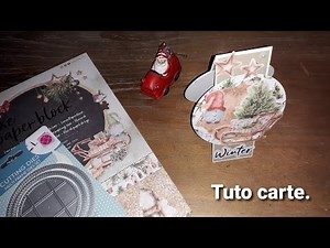 Tuto carte/bloc luxe paper action