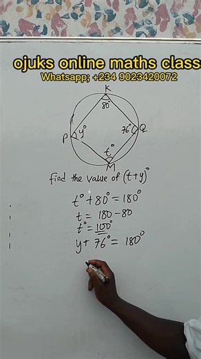 CIRCLE GEOMETRY. Well simplified 💯 Ojuks online maths class #everyone | Ojuks online maths class